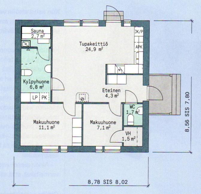 Апартаменты Ahma Moekki Кильписъярви Экстерьер фото